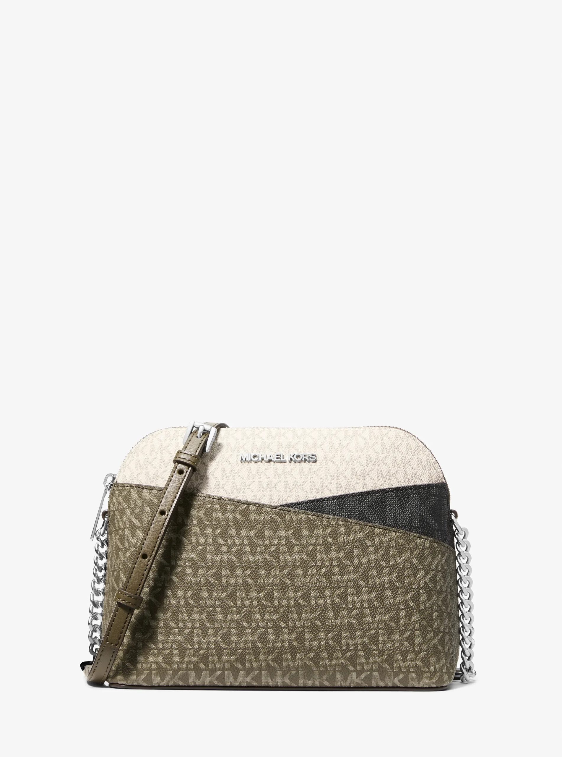 Michael Kors Jet Set Travel Color-Block Signature Logo Crossbody Bag - Preorder