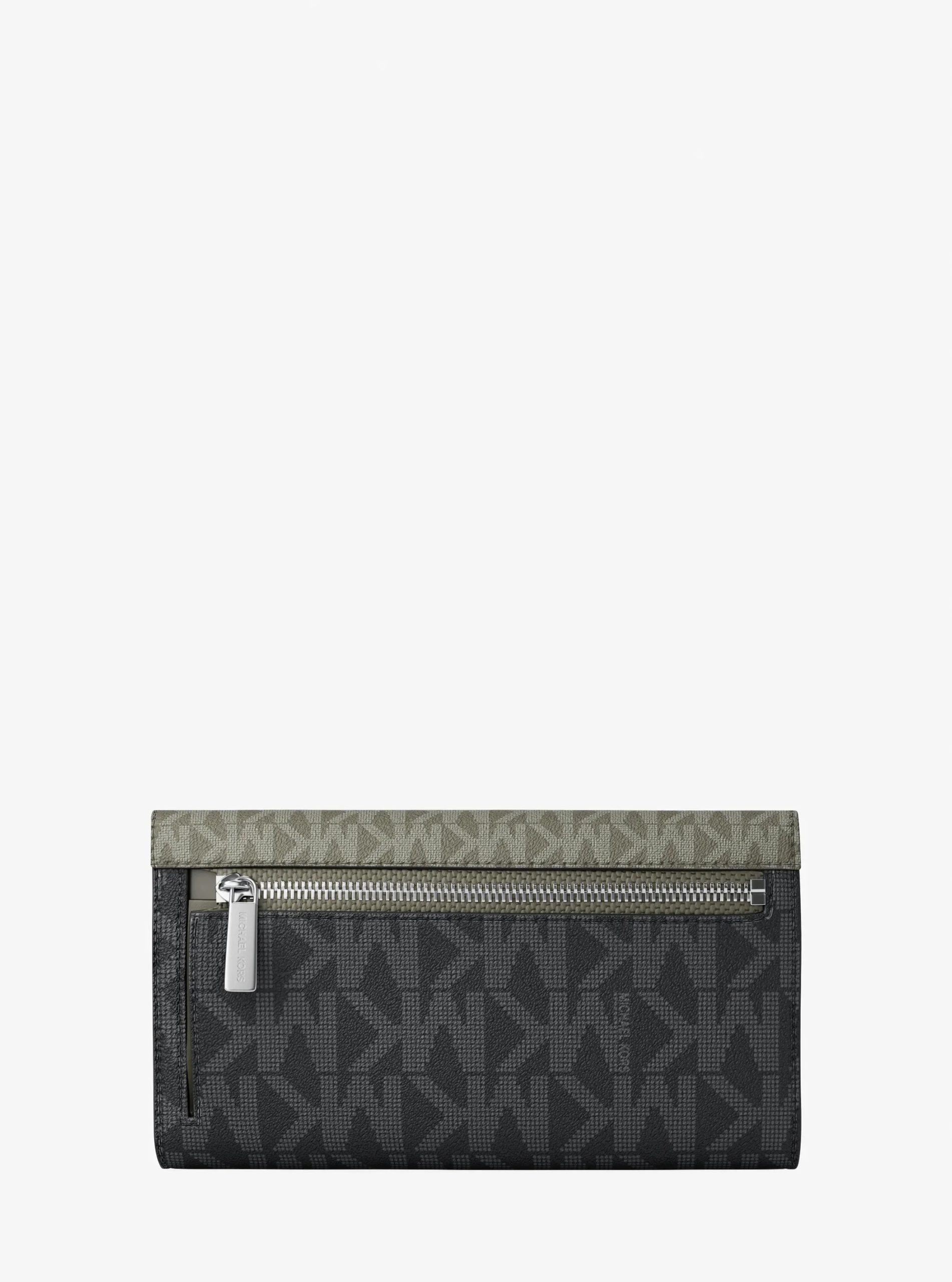 Michael Kors Jet Set Travel Signature Logo Tri-Fold Wallet - Preorder