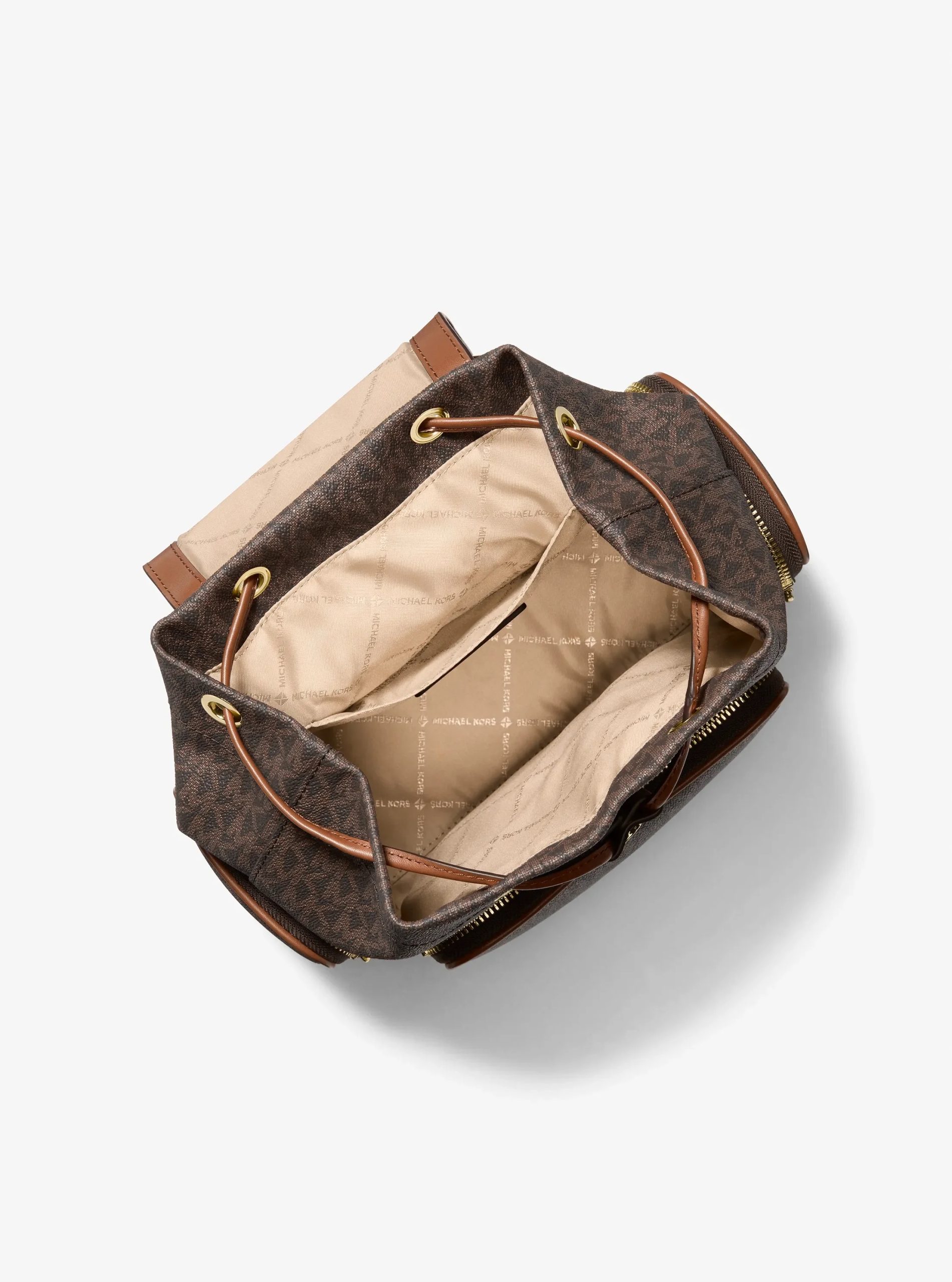Michael Kors Merritt Small Signature Logo Cargo Backpack - Preorder