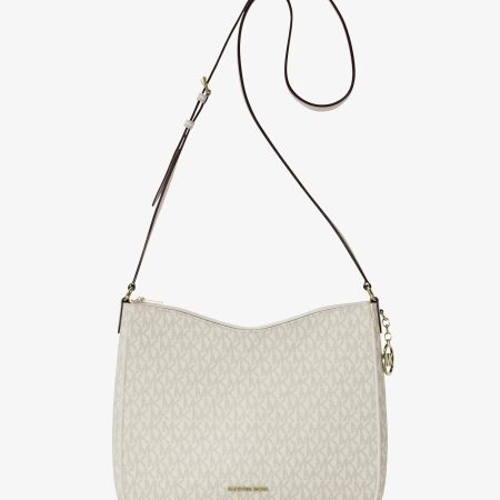 Michael Kors Nayla Medium Signature Logo Messenger Bag - Preorder — Lt Crm Multi