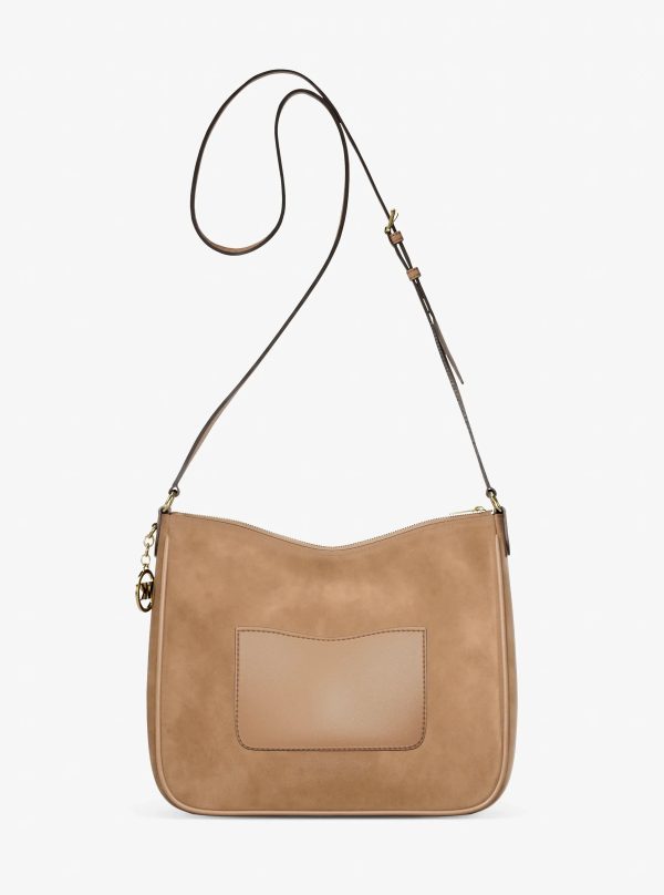 Michael Kors Nayla Medium Suede Messenger Bag - Preorder