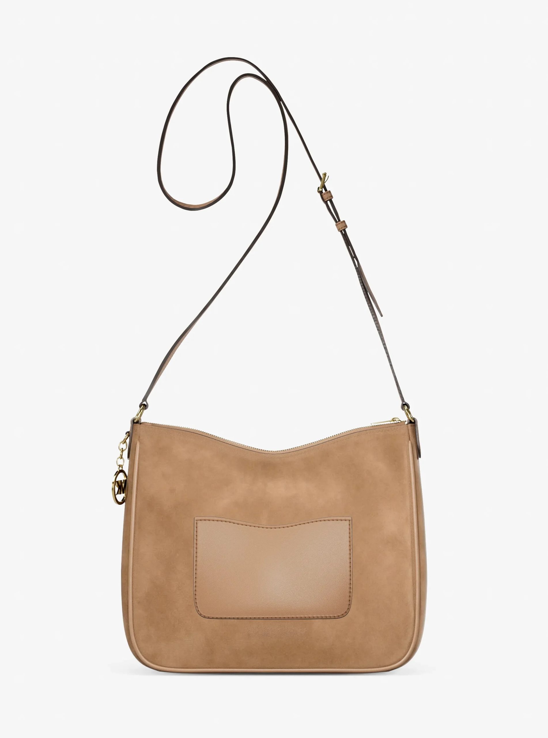 Michael Kors Nayla Medium Suede Messenger Bag - Preorder