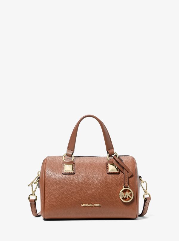 Michael Kors Grayson Small Pebbled Leather Duffel Crossbody Bag - Preorder