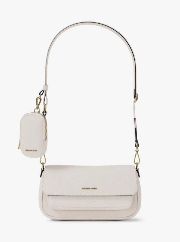 Michael Kors Jet Set Travel Small Pebbled Leather Crossbody Bag With Pouch - Preorder