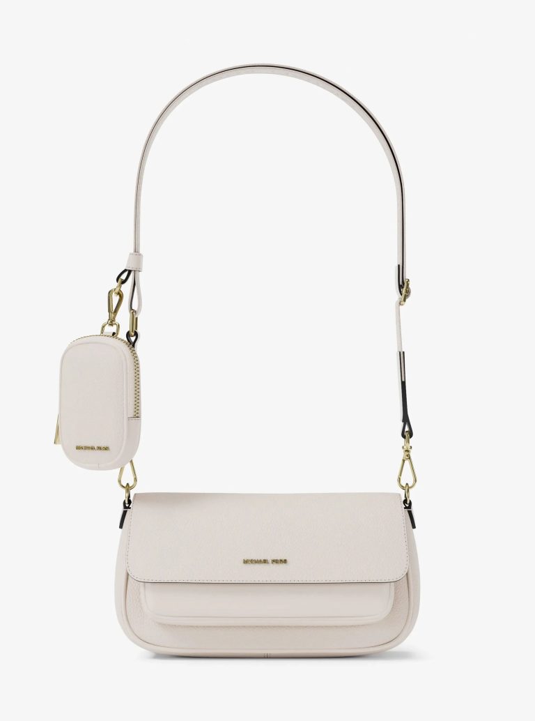 Michael Kors Jet Set Travel Small Pebbled Leather Crossbody Bag With Pouch - Preorder