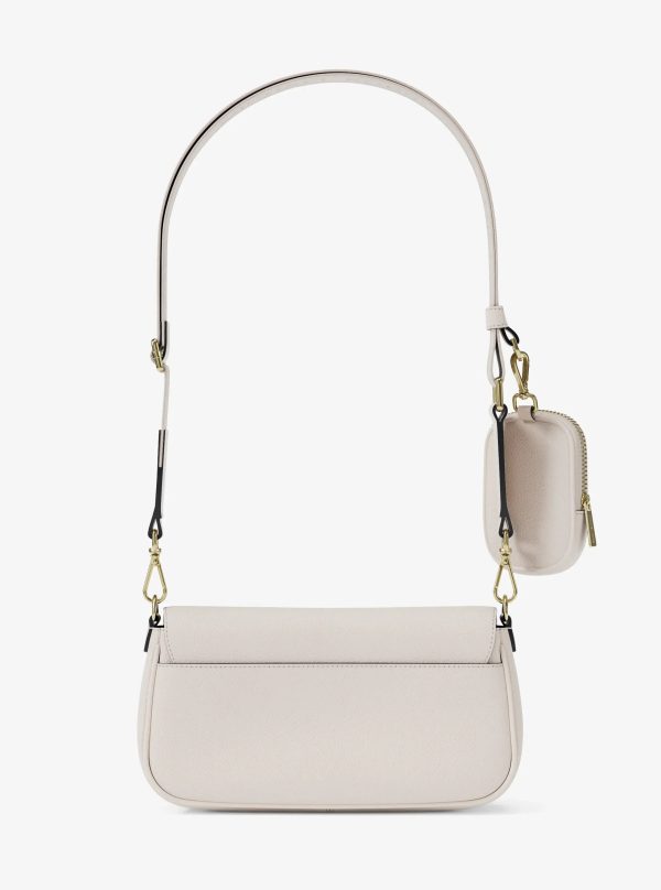 Michael Kors Jet Set Travel Small Pebbled Leather Crossbody Bag With Pouch - Preorder