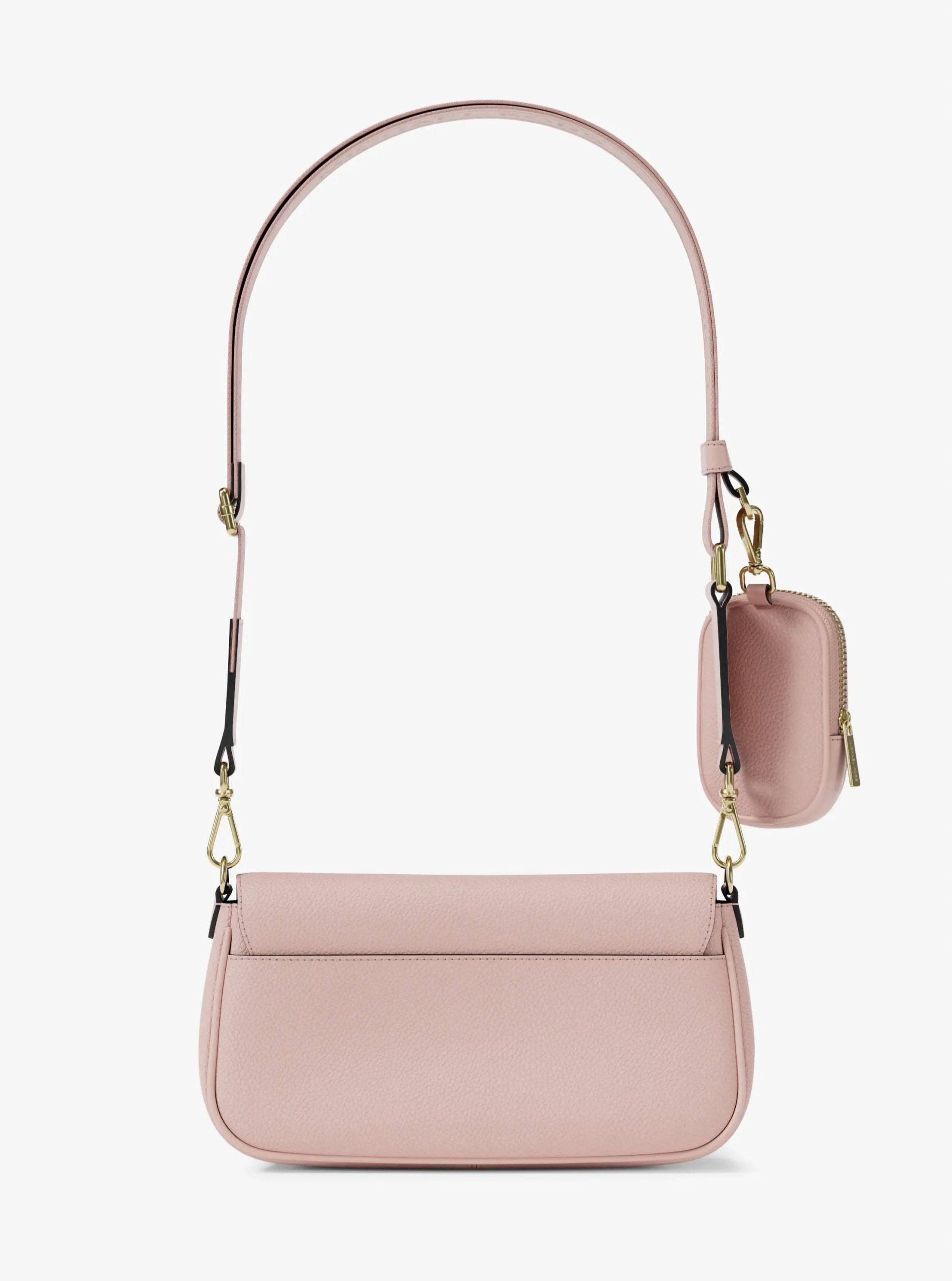 Michael Kors Jet Set Travel Small Pebbled Leather Crossbody Bag With Pouch - Preorder