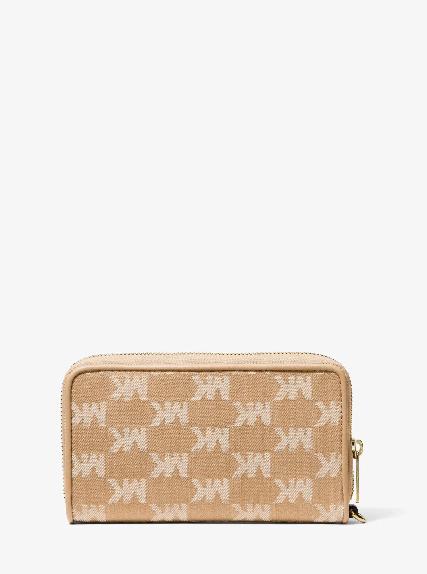 Michael Kors Jet Set Travel Large Logo Jacquard Denim Smartphone Wallet - Preorder - Image 3