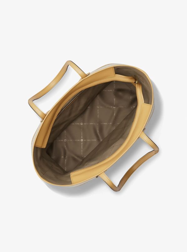 Michael Kors Eva Large Striped Signature Logo Tote Bag - Preorder