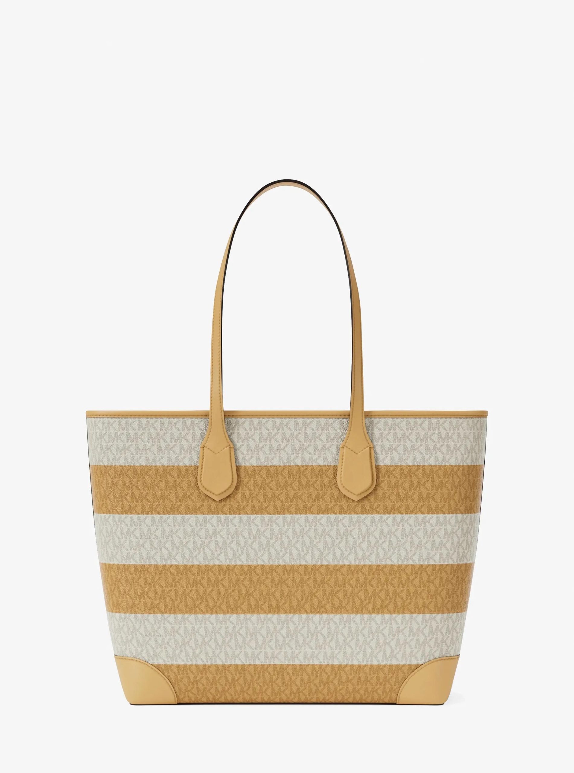 Michael Kors Eva Large Striped Signature Logo Tote Bag - Preorder