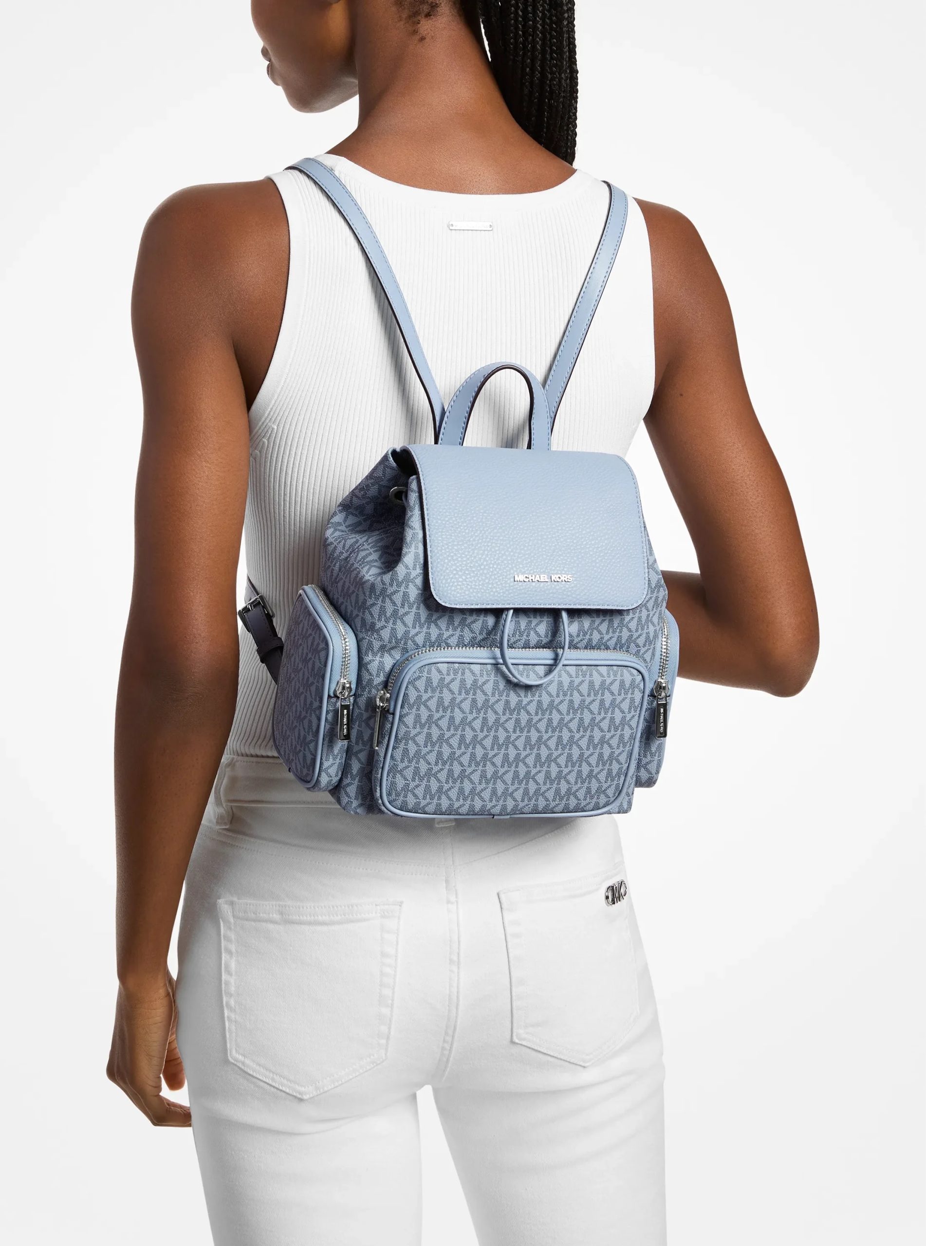 Michael Kors Merritt Small Signature Logo Cargo Backpack - Preorder - Image 4