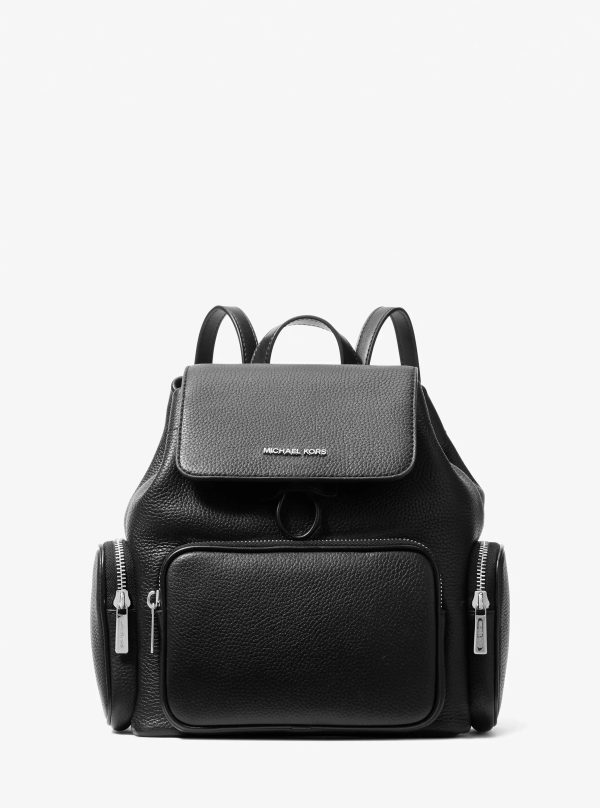 Michael Kors Merritt Small Pebbled Leather Cargo Backpack - Preorder