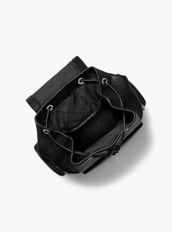 Michael Kors Merritt Small Pebbled Leather Cargo Backpack - Preorder