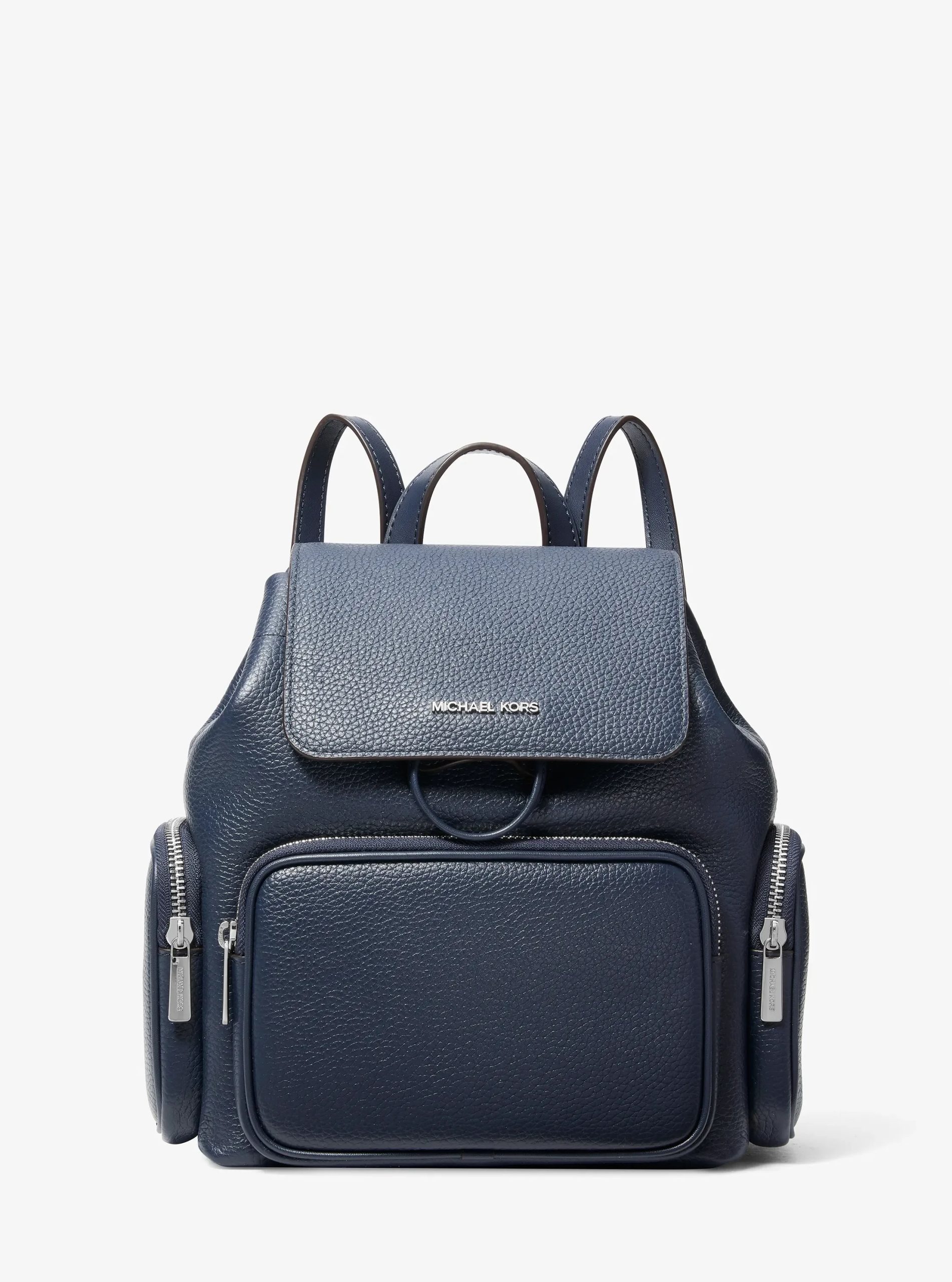 Michael Kors Merritt Small Pebbled Leather Cargo Backpack - Preorder