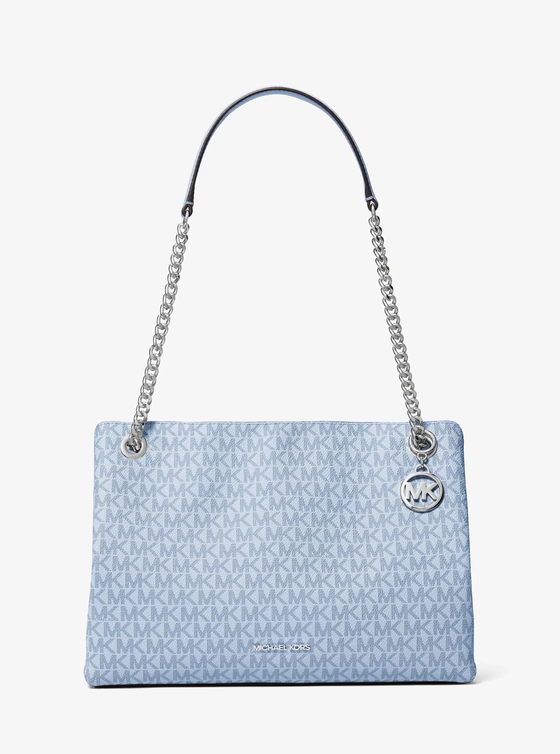 Michael Kors Christina Medium Signature Logo Shoulder Bag - Preorder