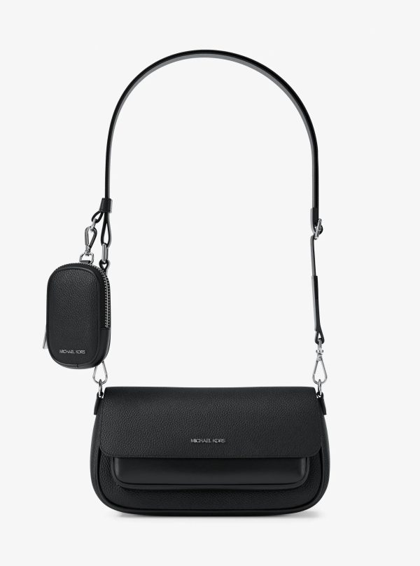 Michael Kors Jet Set Travel Small Pebbled Leather Crossbody Bag With Pouch - Preorder