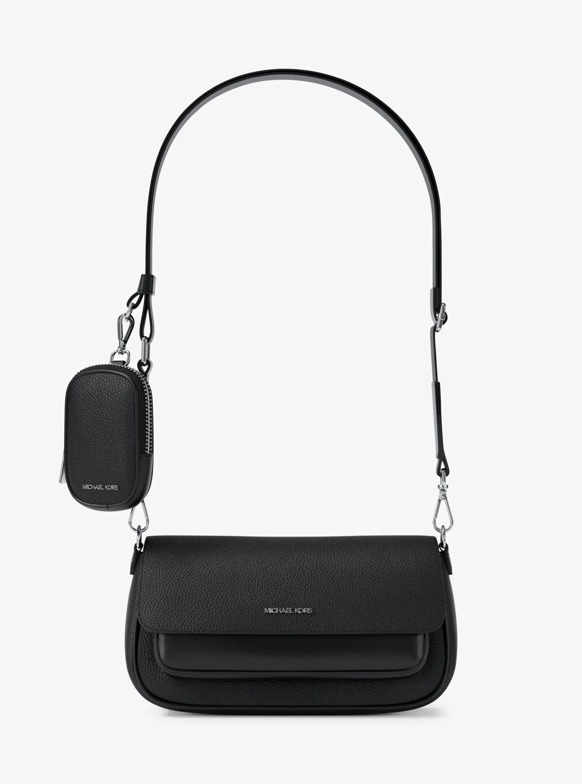 Michael Kors Jet Set Travel Small Pebbled Leather Crossbody Bag With Pouch - Preorder