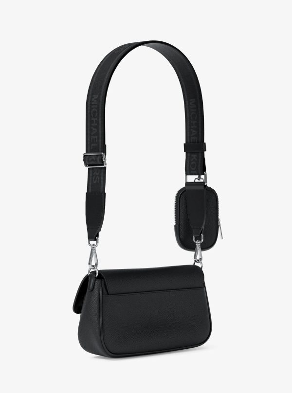 Michael Kors Jet Set Travel Small Pebbled Leather Crossbody Bag With Pouch - Preorder
