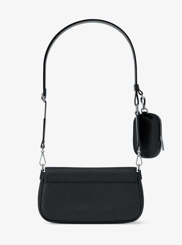 Michael Kors Jet Set Travel Small Pebbled Leather Crossbody Bag With Pouch - Preorder