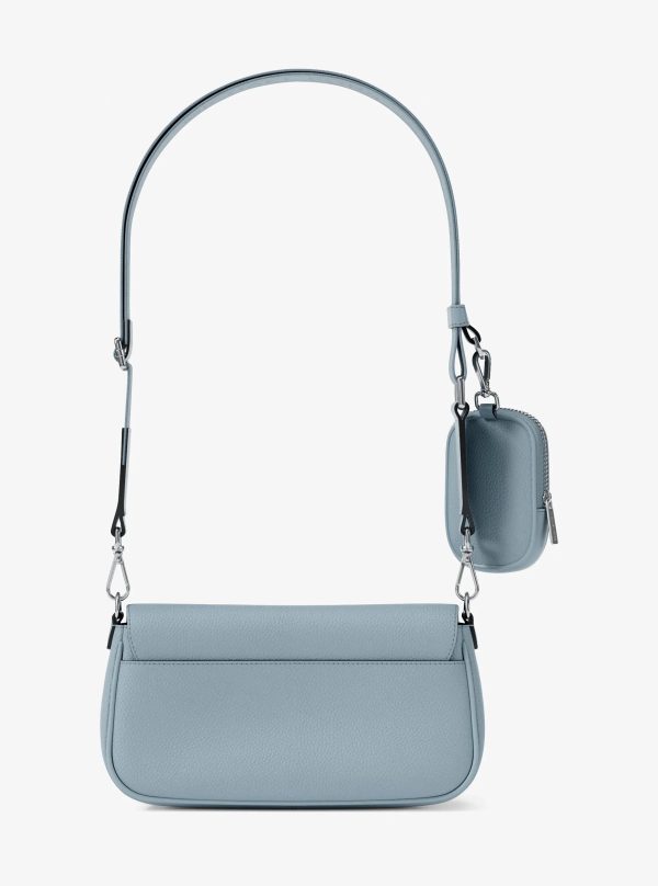Michael Kors Jet Set Travel Small Pebbled Leather Crossbody Bag With Pouch - Preorder
