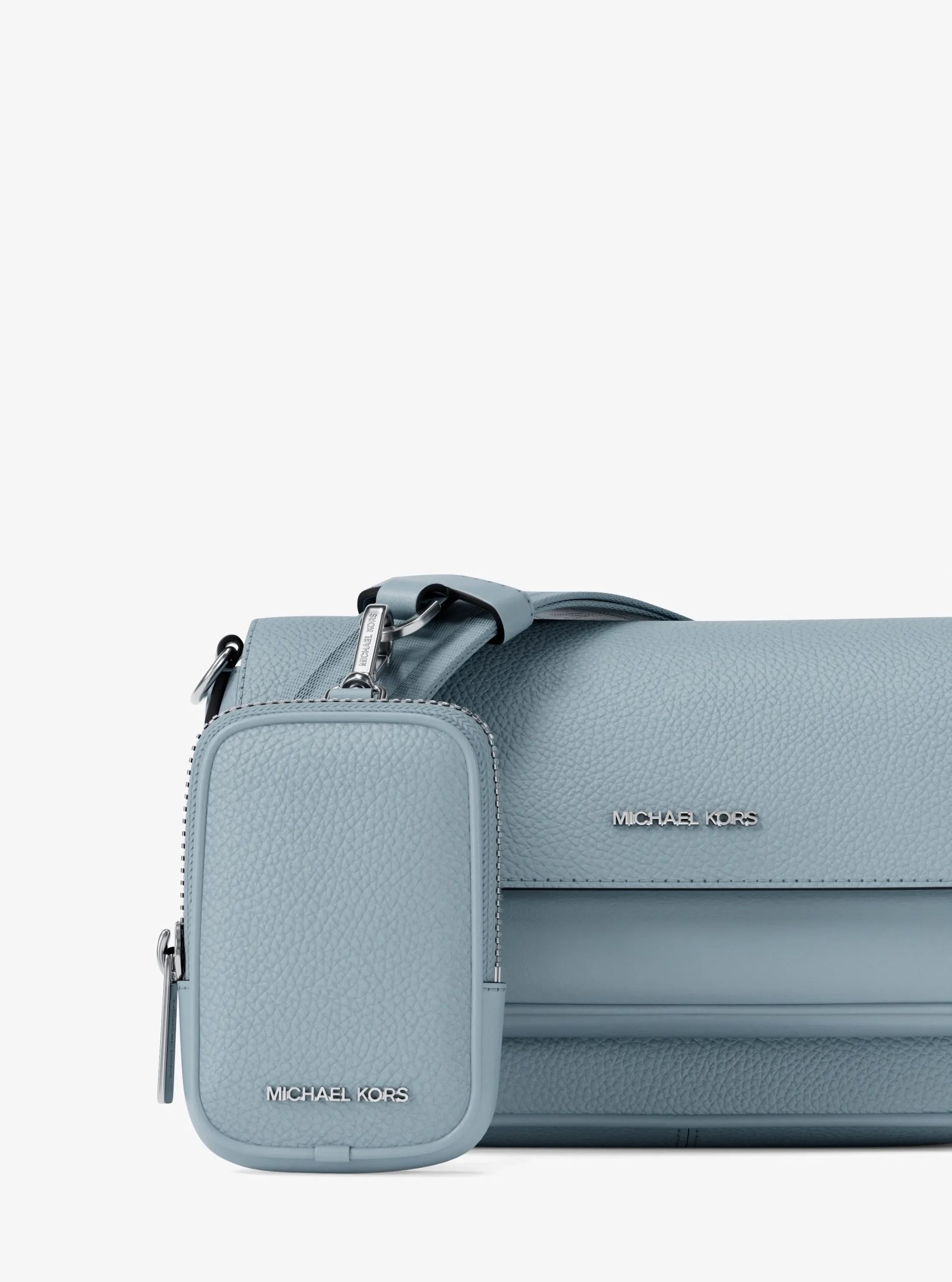 Michael Kors Jet Set Travel Small Pebbled Leather Crossbody Bag With Pouch - Preorder