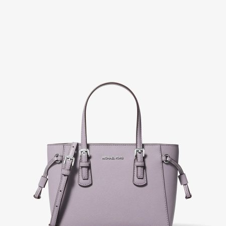 Michael Kors Voyager Extra-Small Pebbled Leather Convertible Crossbody Bag - Preorder — Lilac