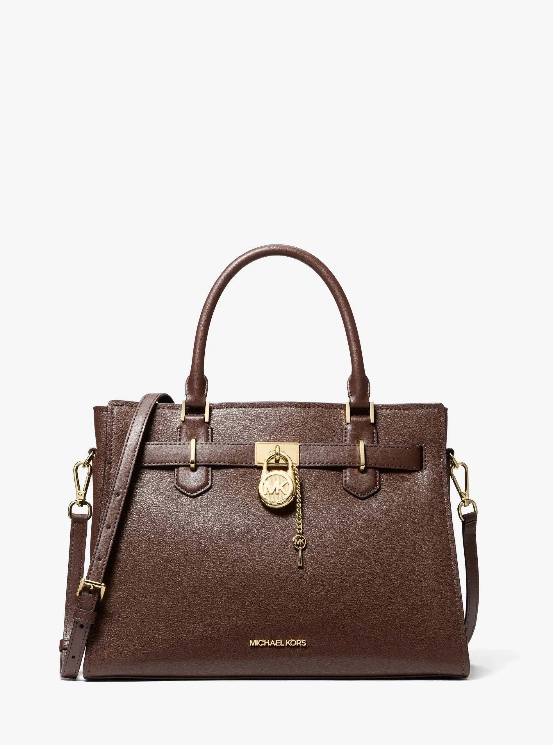 Michael Kors Landon Medium Leather Satchel - Preorder