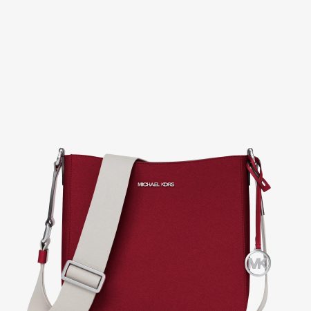 Michael Kors Jet Set Travel Small Messenger Bag - Preorder — Maroon
