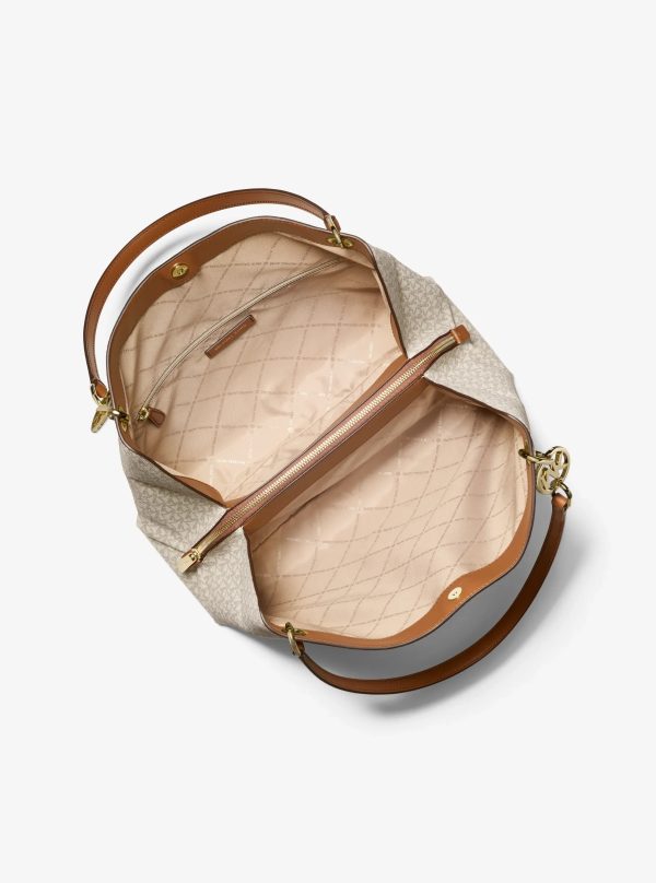 Michael Kors Christina Large Signature Logo Shoulder Bag - Preorder