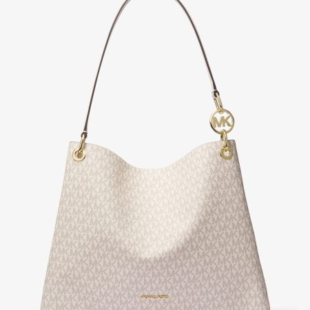 Michael Kors Christina Large Signature Logo Shoulder Bag - Preorder — Lt Crm Multi