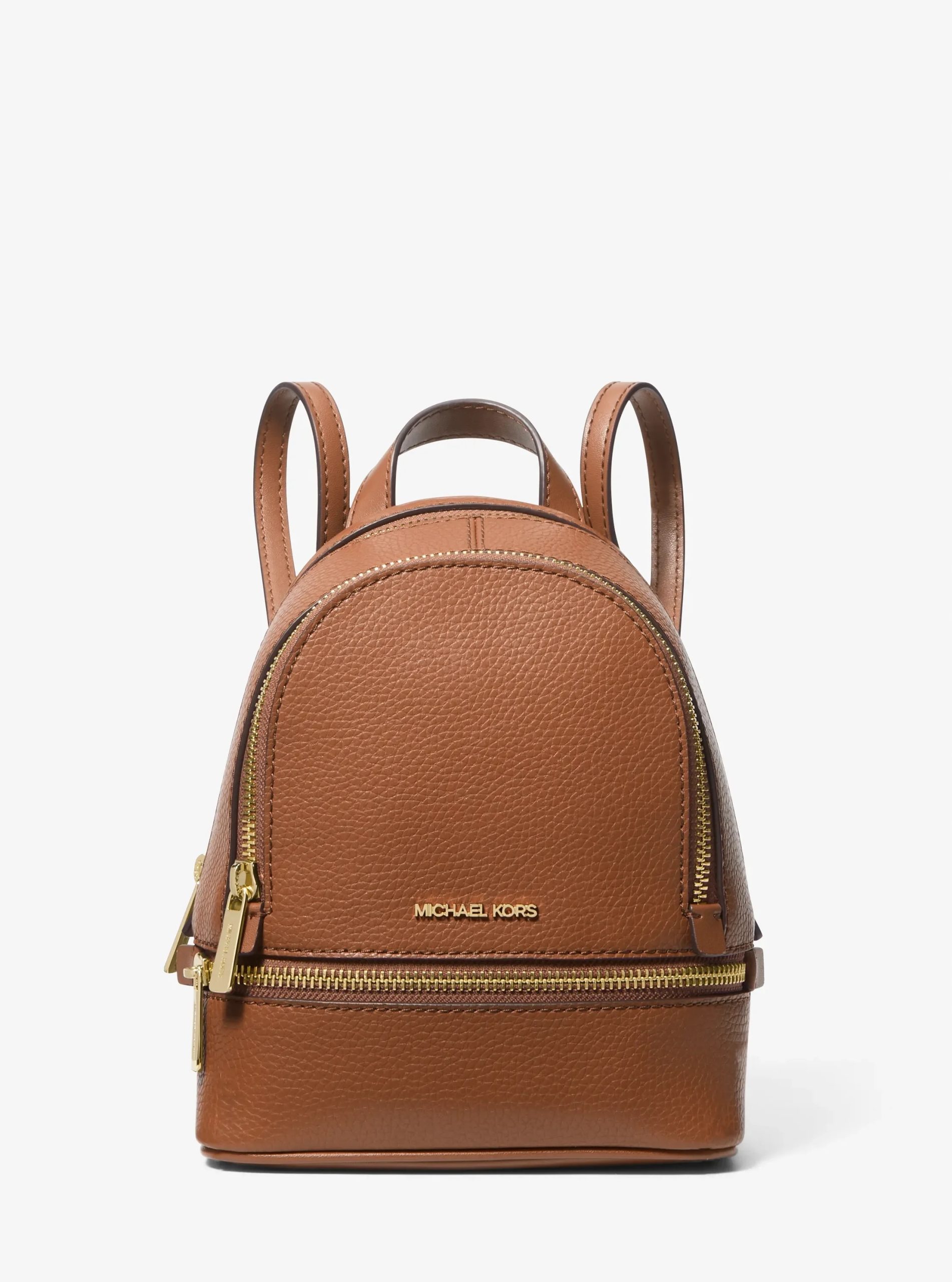 Michael Kors Rhea Extra-Small Pebbled Leather Backpack - Preorder
