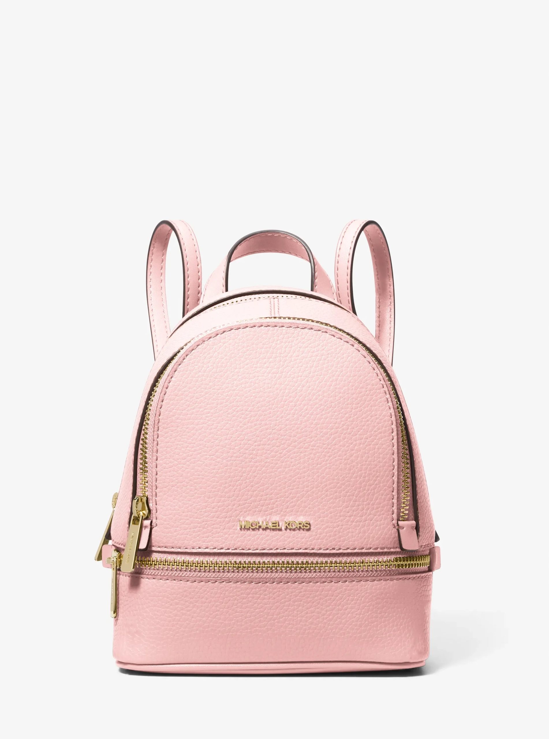 Michael Kors Rhea Extra-Small Pebbled Leather Backpack - Preorder