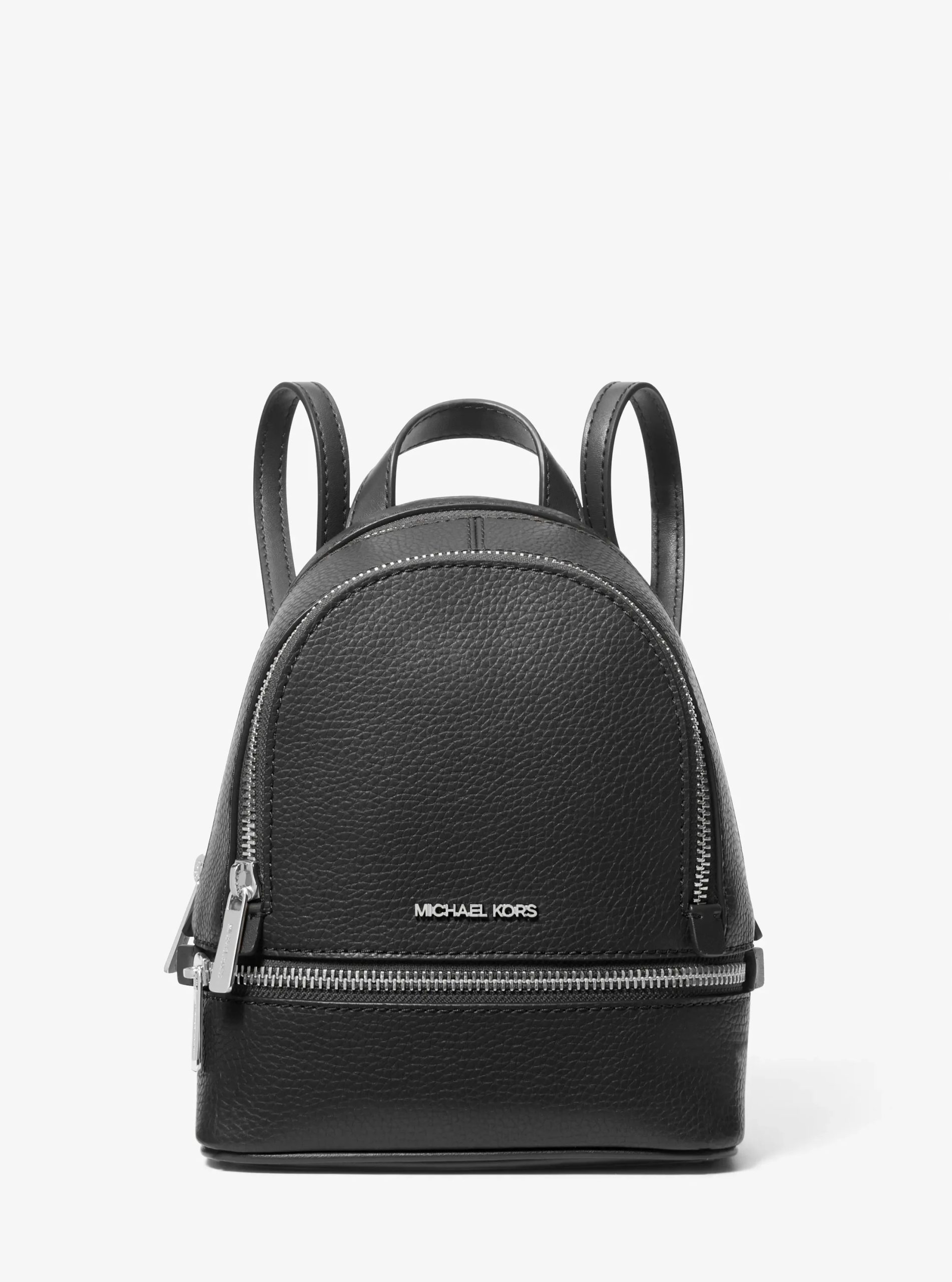 Michael Kors Rhea Extra-Small Pebbled Leather Backpack - Preorder - Image 4