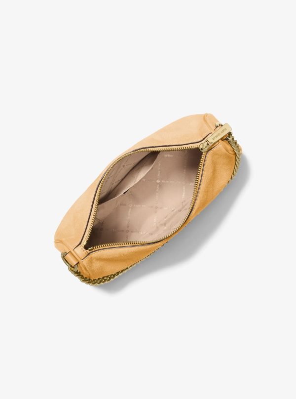 Michael Kors Carmela Medium Suede Convertible Crossbody Bag - Preorder