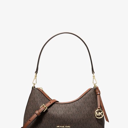 Michael Kors Sammy Small Signature Logo Convertible Crossbody Bag - Preorder — Brown