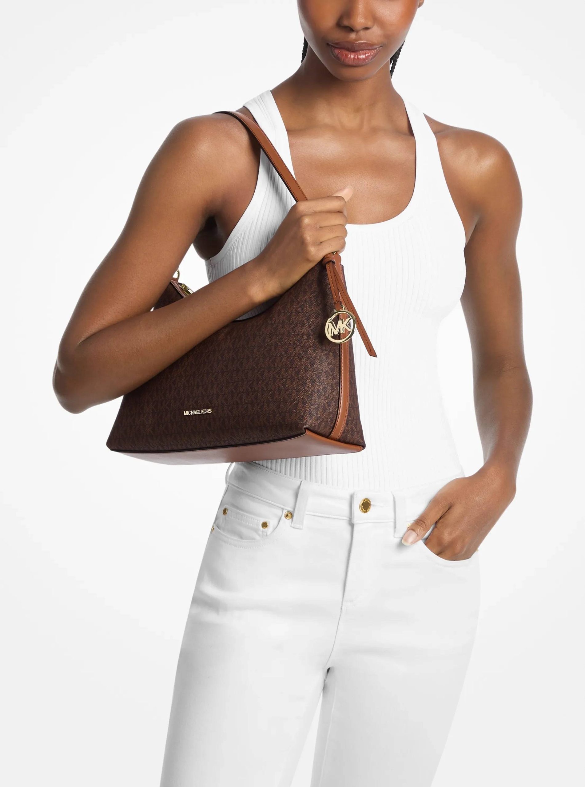 Michael Kors Sammy Medium Signature Logo Convertible Shoulder Bag - Preorder