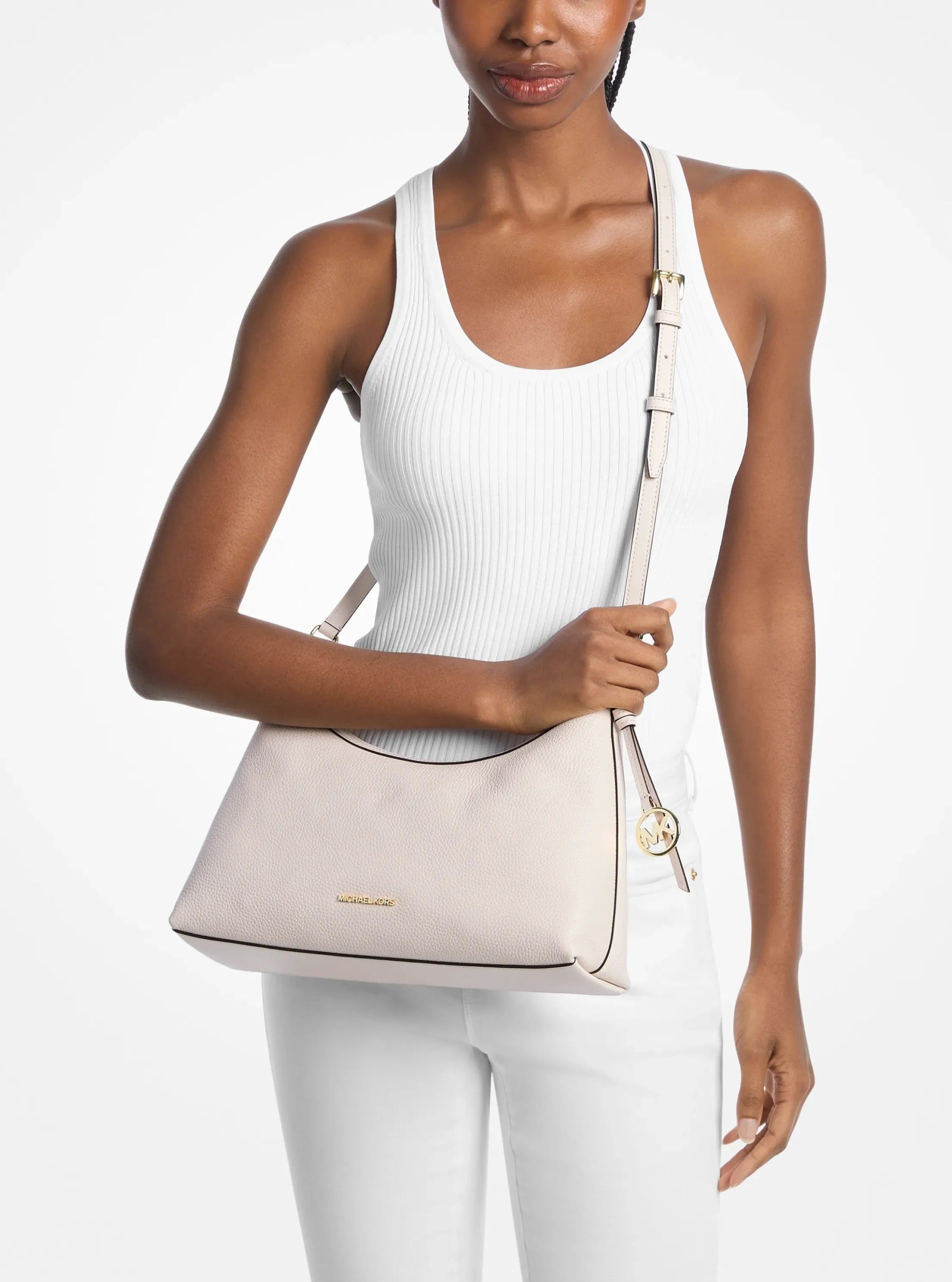 Michael Kors Sammy Medium Pebbled Leather Convertible Shoulder Bag - Preorder