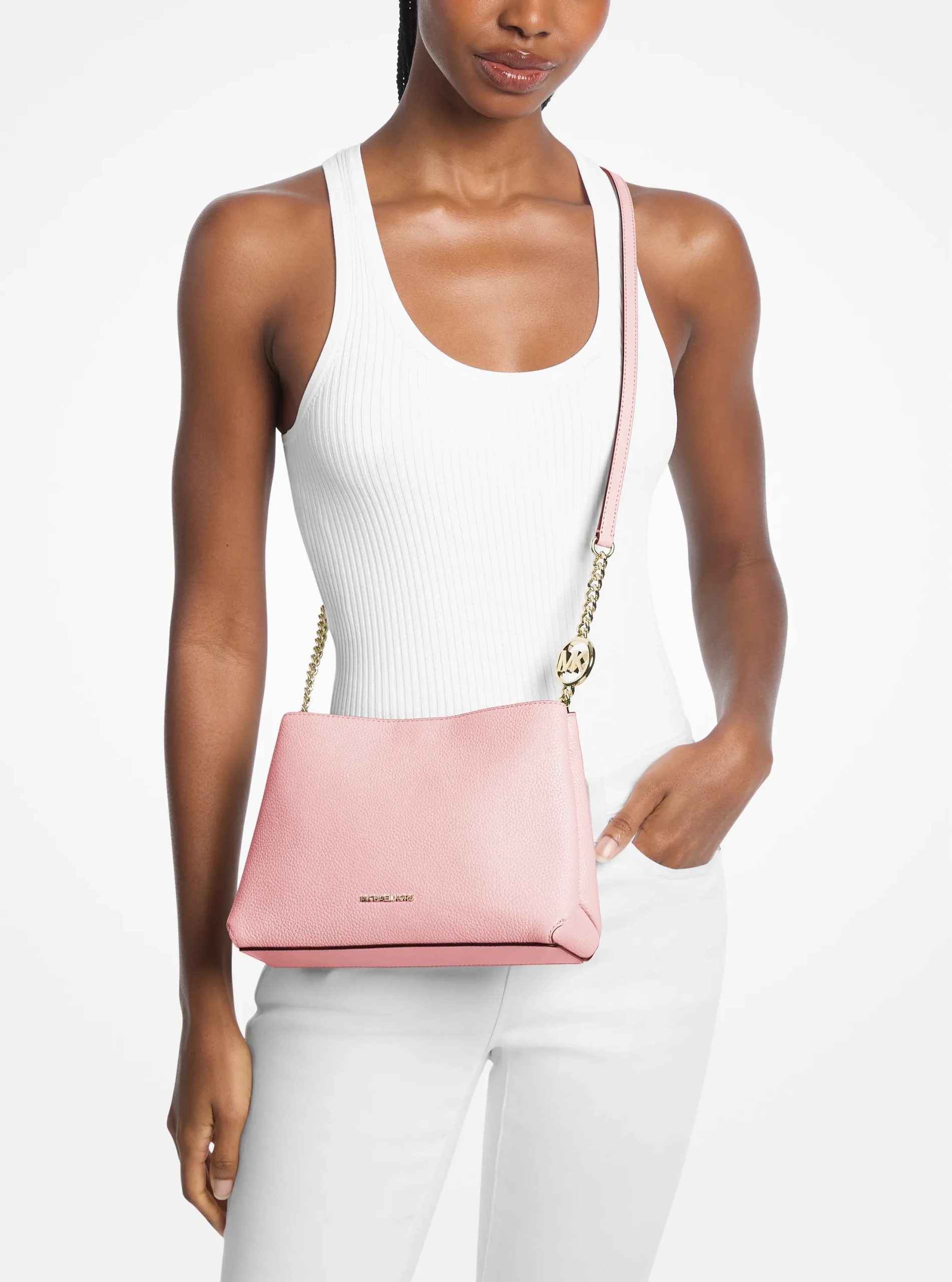 Michael Kors Christina Small Pebbled Leather Crossbody Bag - Preorder