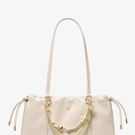 Michael Kors Matilda Small Cinched Shoulder Bag - Preorder — Lt Cream