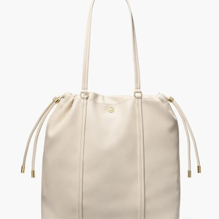 Michael Kors Matilda Large Cinch Tote Bag - Preorder — Lt Cream