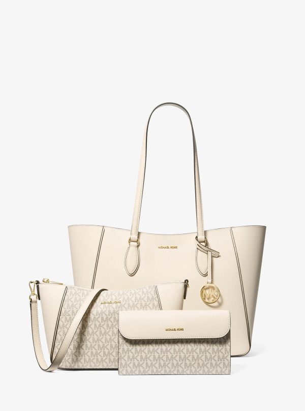 Michael Kors Jet Set Travel Large Signature Logo 3-in-1 Tote Bag - Preorder