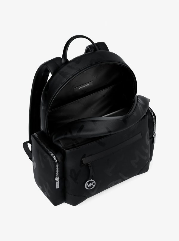 Michael Kors Prescott Large Printed Nylon Backpack - Preorder