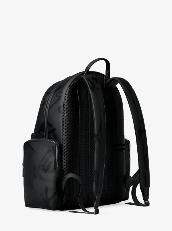 Michael Kors Prescott Large Printed Nylon Backpack - Preorder