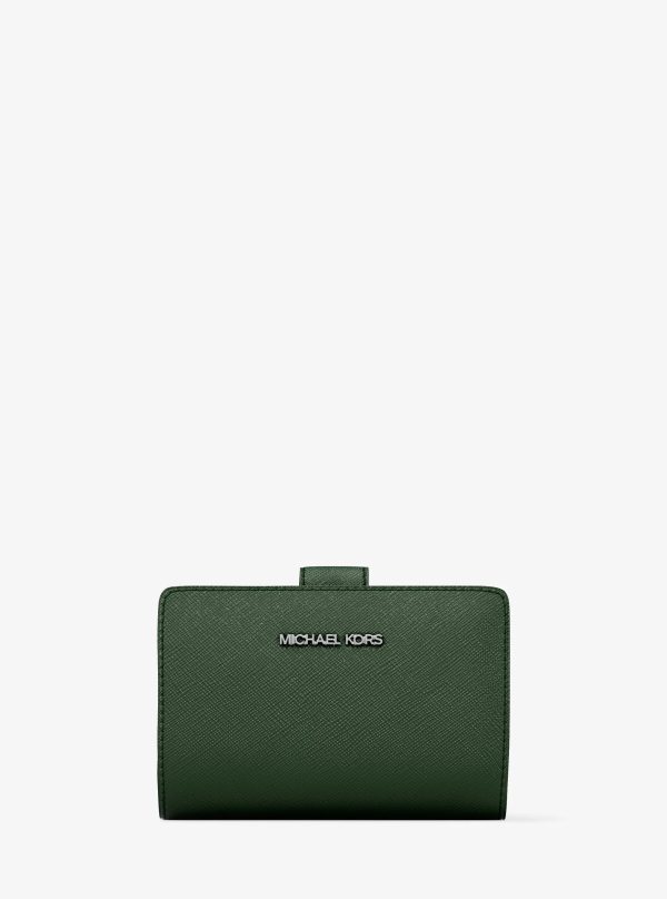 Michael Kors Jet Set Travel Medium Saffiano Leather Wallet - Preorder
