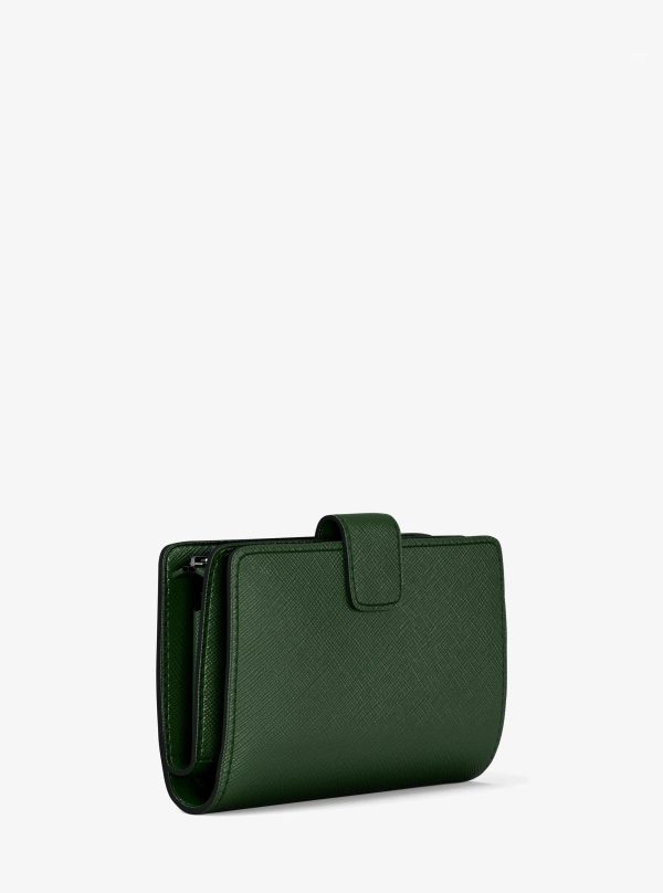 Michael Kors Jet Set Travel Medium Saffiano Leather Wallet - Preorder