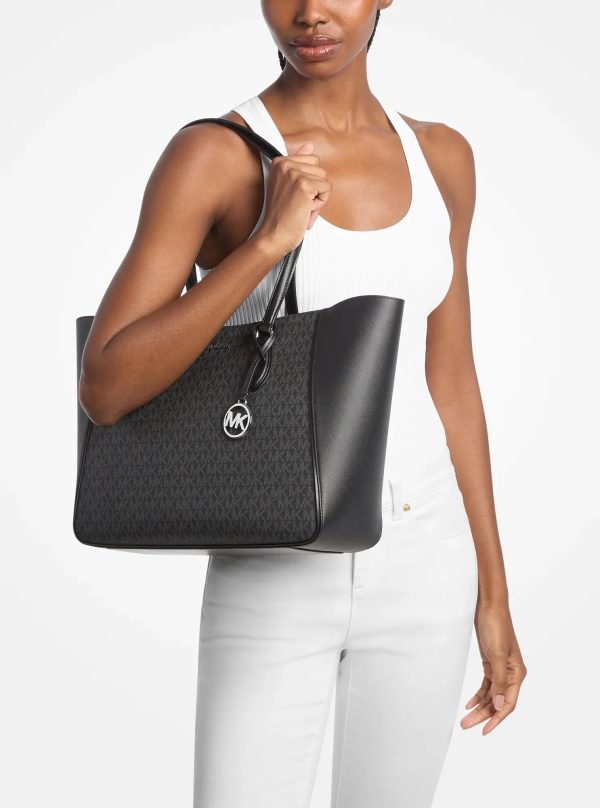 Michael Kors Jet Set Travel Large 3-in-1 Signature Logo Tote Bag - Preorder