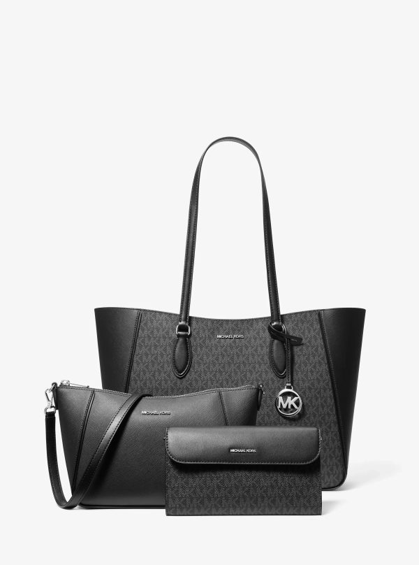 Michael Kors Jet Set Travel Large 3-in-1 Signature Logo Tote Bag - Preorder