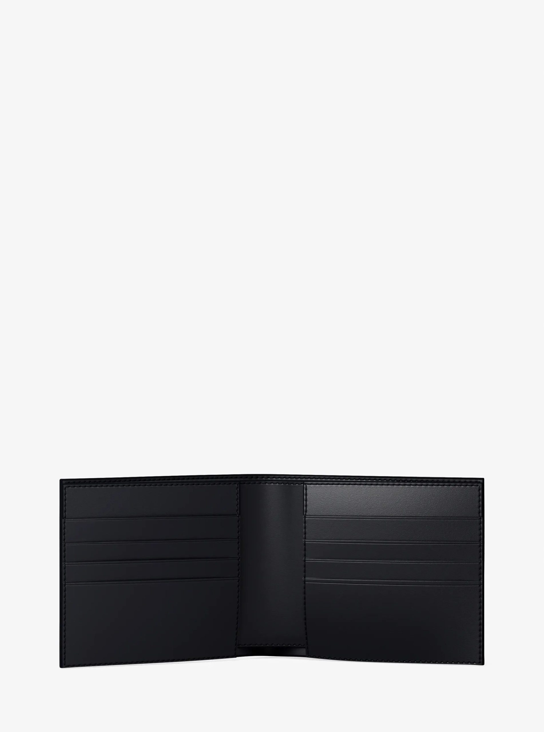 Michael Kors Pebbled Leather Billfold Wallet and Signature Logo Card Case Gift Set - Preorder