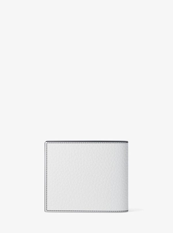 Michael Kors Pebbled Leather Billfold Wallet and Signature Logo Card Case Gift Set - Preorder