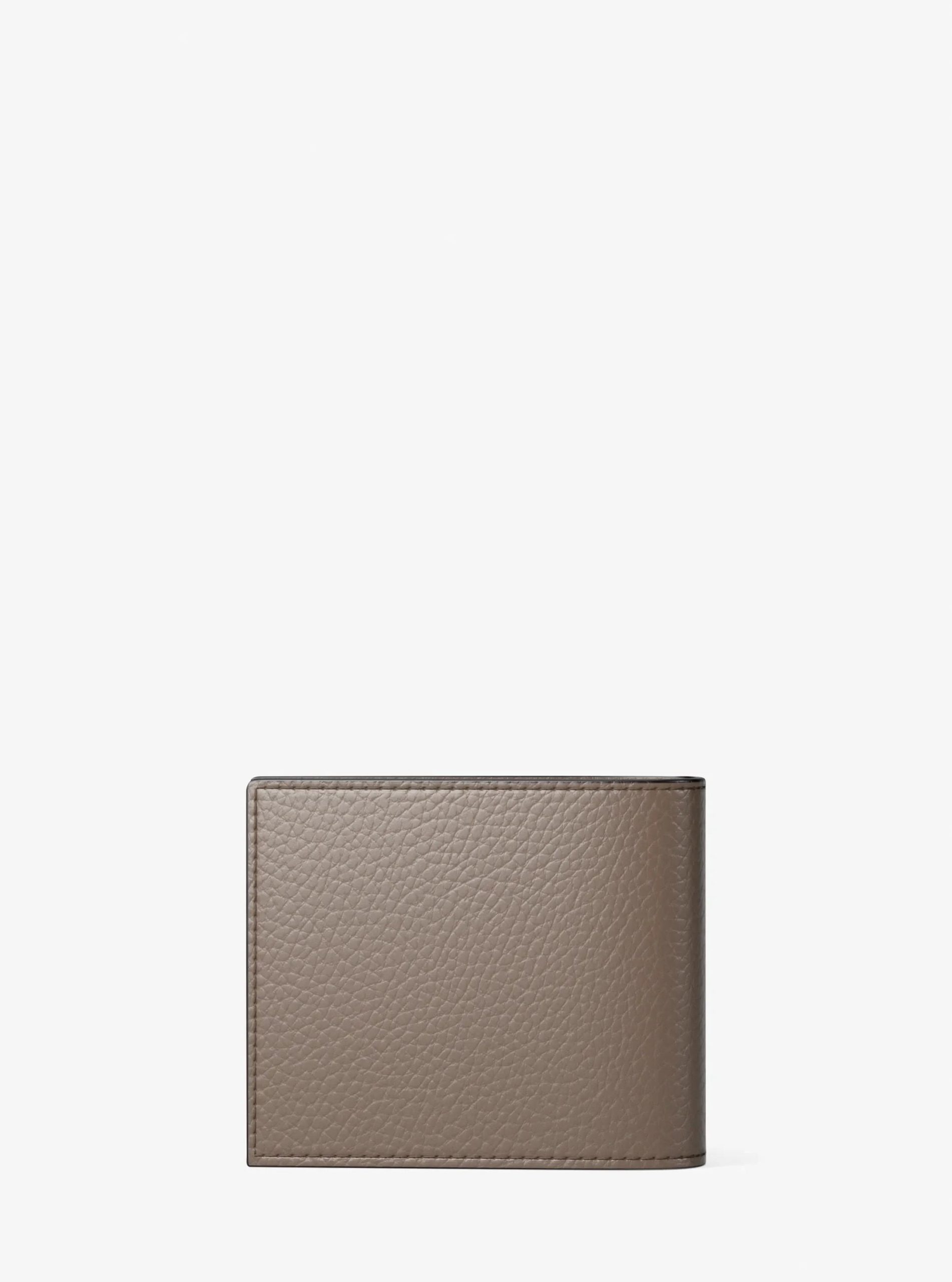 Michael Kors Pebbled Leather Billfold Wallet and Signature Logo Card Case Gift Set - Preorder